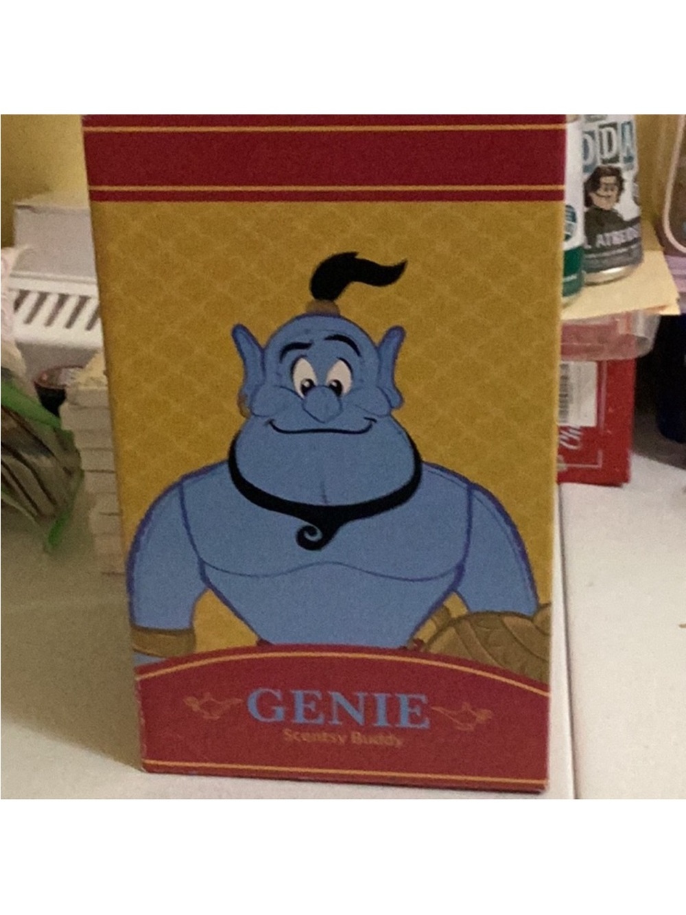 Genie Scentsy Buddy Box - Blue and Gold